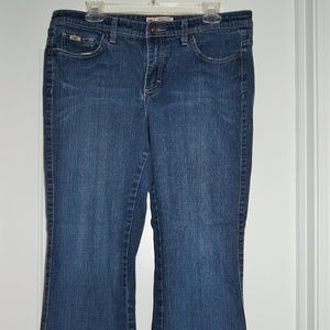 Lee Midrise Bootcut Jeans Dark Wash 14P Petite